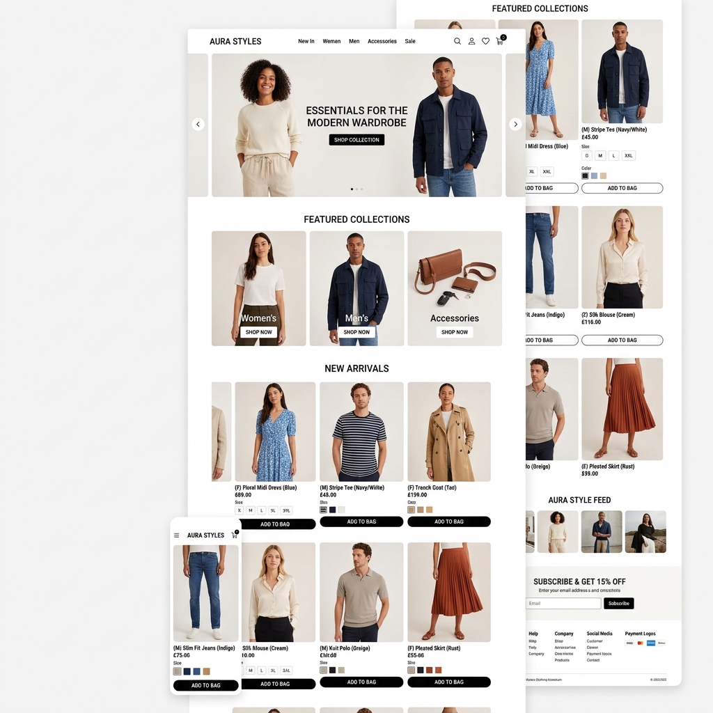 Website Theo Mẫu Có Sẵn